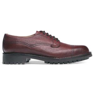 CHEANEY Cairngorm II Burgundy Leather Grain 10 F (EU) / 11 F US Derby Mens Shoes